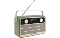 TechniSat DAB+ Transita 120 IR Digitalradio Im Retrolook Mit 24-Stunden-Akku -Energie Sat Anlagen Geschaft 234908 2696252