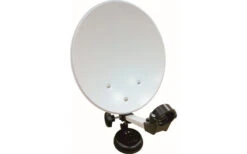 Opticum Travel TV Camping Set EasyFind Sat-Antenne Mit 24" Fernseher -Energie Sat Anlagen Geschaft 235782 2438732