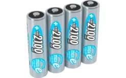 Ansmann Mignon AA 1,2 V / 2.100 MAh Akkubatterie Wiederaufladbar (4er Pack)‌