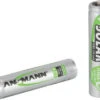 Ansmann Solar Micro AAA 1,2 V / 550 MAh NiMH Akkubatterie Wiederaufladbar (2er Pack) -Energie Sat Anlagen Geschaft 253667 2698934