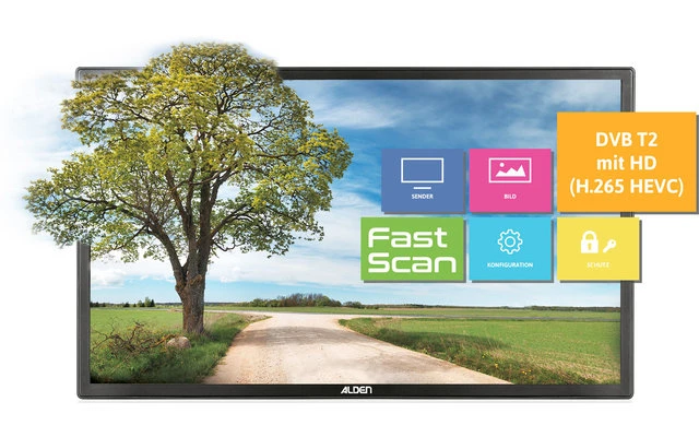 Alden Ultrawide LED Fernseher 18,5" 2 Alden Ultrawide LED Fernseher 18,5"