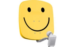 Technisat Set DigiDish 45 Sat-Antenne (Twin-LNB) Mit Digit S3 HD SAT-Receiver Smiley -Energie Sat Anlagen Geschaft 287846 2463002 2