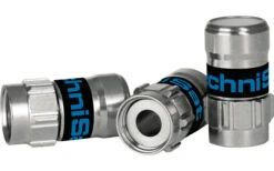 Technisat F-Stecker Self-Install Für Mini-Koaxial-Satellitenkabel 100 Stück