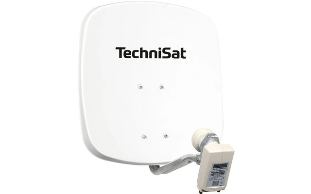TechniSat DigiDish 45 Sat-Antenne (Universal-Twin-LNB) Polarweiß 3 TechniSat DigiDish 45 Sat-Antenne (Universal-Twin-LNB) Polarweiß