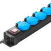 Profi Verteiler Steckdosenleiste 5-fach IP44 -Energie Sat Anlagen Geschaft 291827 1996229
