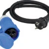 CEE-Adapterleitung Schutzkontakt-Stecker Auf CEE-Kupplung 3-polig -Energie Sat Anlagen Geschaft 309470 2029688