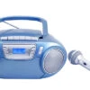 Soundmaster SCD5800BL FM/AM Radio Mit Mikrofon U. Kasettenaufnahme Blau 1 Soundmaster SCD5800BL FM/AM Radio Mit Mikrofon U. Kasettenaufnahme Blau -Energie Sat Anlagen Geschaft 330719 2543771