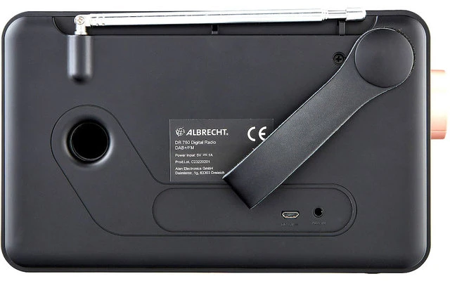 Albrecht DR 750 DAB+ / UKW Akkuradio 9 Albrecht DR 750 DAB+ / UKW Akkuradio – Bild 7