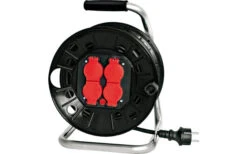 Top-Line Kabeltrommel Schutzkontakt 25m -Energie Sat Anlagen Geschaft 411863 2990922