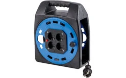 Kompakt Kabeltrommel 4x Schutzkontaktsteckdose 10 M -Energie Sat Anlagen Geschaft 411872 2990054