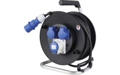 CEE-Kabeltrommel Profi CEE-Stecker Auf CEE-Dose & Schutzkontakt-Dose