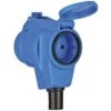 Brennenstuhl Winkel Kupplung CEE 230V 16A Schuko Steckdose Blau -Energie Sat Anlagen Geschaft 442230 3142578