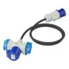 PAT Adapterkabel 150 Cm 3 X 2,5mm² Von CEE Stecker -Energie Sat Anlagen Geschaft 442257 3407561