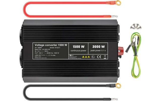 Goobay Spannungswandler 1500 W 3 Goobay Spannungswandler 1500 W