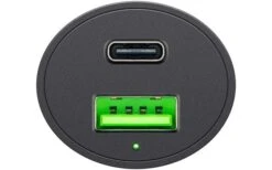 Goobay KFZ USB 2 Port 48W USB-C PD + QC3.0 Sw PL Dual-USB Auto Schnellladegerät USB-C -Energie Sat Anlagen Geschaft 443462 3309234