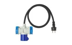 PAT Adapterkabel 150 Cm 3 X 2,5 Mm² Von Schuko Stecker Nach 1x CEE Und 2x Schuko Steckdose -Energie Sat Anlagen Geschaft 443984 3407684