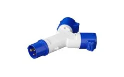 PAT CEE 2Fach Verteiler 16A -Energie Sat Anlagen Geschaft 443990 3157073