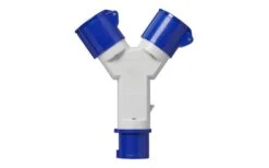 PAT CEE 2Fach Verteiler 16A -Energie Sat Anlagen Geschaft 446663 3157085