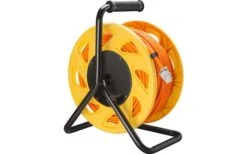 Goobay CAT 7A Netzwerk Kabeltrommel 50m -Energie Sat Anlagen Geschaft 447074 3159482