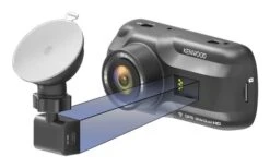 Kenwood DRV-A501W Wide Quad HD Dashcam Mit G-Sensor Sowie GPS Und Wireless Link Schwarz