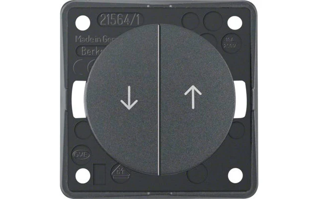 Berker Integro Jalousie-Serientaster Mit Aufdruck Symbol Pfeile Chrom Matt Lackiert 3 Berker Integro Jalousie-Serientaster Mit Aufdruck Symbol Pfeile Chrom Matt Lackiert