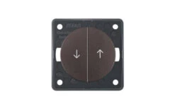 Berker Integro Jalousie-Serientaster Mit Aufdruck Symbol Pfeile Schwarz Glänzend -Energie Sat Anlagen Geschaft 495006 3341942 1