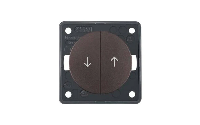 Berker Integro Jalousie-Serientaster Mit Aufdruck Symbol Pfeile Chrom Matt Lackiert 6 Berker Integro Jalousie-Serientaster Mit Aufdruck Symbol Pfeile Chrom Matt Lackiert – Bild 4