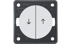 Berker Integro Jalousie-Serientaster Mit Aufdruck Symbol Pfeile Schwarz Glänzend -Energie Sat Anlagen Geschaft 495213 3341960 1