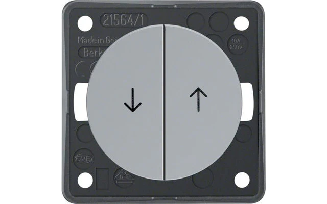 Berker Integro Jalousie-Serientaster Mit Aufdruck Symbol Pfeile Chrom Matt Lackiert 9 Berker Integro Jalousie-Serientaster Mit Aufdruck Symbol Pfeile Chrom Matt Lackiert – Bild 7