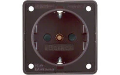 Berker Integro Steckdose Schutzkontakt 3-Pol Mit Erhöhter Berührungsschutz schwarz Matt -Energie Sat Anlagen Geschaft 495291 3341222