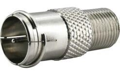 Schwaiger F-Quick Adapter Silber