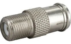 Schwaiger F-Quick Adapter Silber -Energie Sat Anlagen Geschaft 503663 3318020