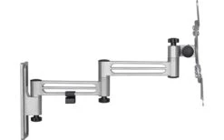 Schwaiger TV Wandhalter 33-109 Cm 3 Gelenke Silber -Energie Sat Anlagen Geschaft 503732 3318437