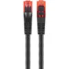 Goobay CAT 6 Outdoor-Patchkabel U / UTP Schwarz 10 M -Energie Sat Anlagen Geschaft 509454 3330311