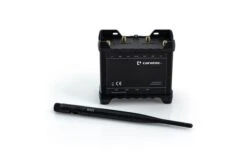 Caratec Electronics CET300R Caravaning Routerset Router Und Antenne Für Wohnmobil Und Caravan Mit Schwarzer Rundantenne