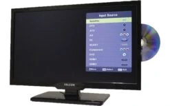 Easyfind Falcon Traveller Kit II Tripod TV Camping Set 19 Zoll -Energie Sat Anlagen Geschaft 553855 3681116