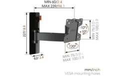 TV Wandhalterung WALL 2025 9 TV Wandhalterung WALL 2025 -Energie Sat Anlagen Geschaft 57043 123351