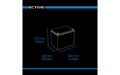 Ective LC 50L BT 12 V LiFePO4 Lithium Versorgungsbatterie 50 Ah -Energie Sat Anlagen Geschaft 575155 3932379