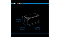 Ective LC 100 BT LT 12V LiFePO4 Lithium Versorgungsbatterie -Energie Sat Anlagen Geschaft 588615 4276603