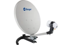 Berger Mobile Sat-Anlage Komplettset Single-LNB Im Campingkoffer -Energie Sat Anlagen Geschaft 598939 4464239