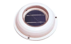 Lilie Solar Ventilator Weiß