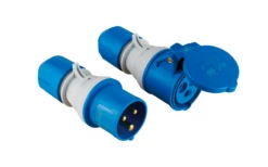 AS Schwabe CEE Verlängerung Cam­ping-Ver­län­ge­rungs­lei­tun­gen Mit Power­light Span­nungs­an­zei­ge 230 V 1,5 M Orange