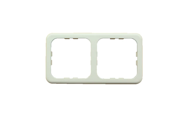 Inprojal System 10.000 Zweifachrahmen STANDARD Weiß 3 Inprojal System 10.000 Zweifachrahmen STANDARD Weiß