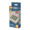 Ansmann Akku-Ladegerät Basic IV + 4× AA 1300mAh -Energie Sat Anlagen Geschaft 683871 4671312