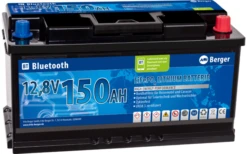 Berger 150Ah Lithium Akku Im 100Ah Gehäuse