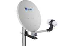 Berger Mobile Sat-Anlage Komplettset Single-LNB Im Campingkoffer -Energie Sat Anlagen Geschaft 702359 4734650