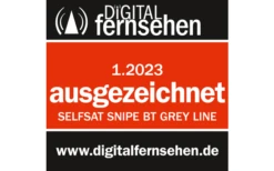 Selfsat Snipe BT Grey Line Vollautomatische Camping SAT Antenne Mit Bluetooth Single LNB -Energie Sat Anlagen Geschaft 760094 5094914
