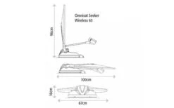 Omnisat 65 Seeker Wireless -Energie Sat Anlagen Geschaft 8551 3366491