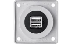 12 V USB Steckdose Braun -Energie Sat Anlagen Geschaft 90288 590631